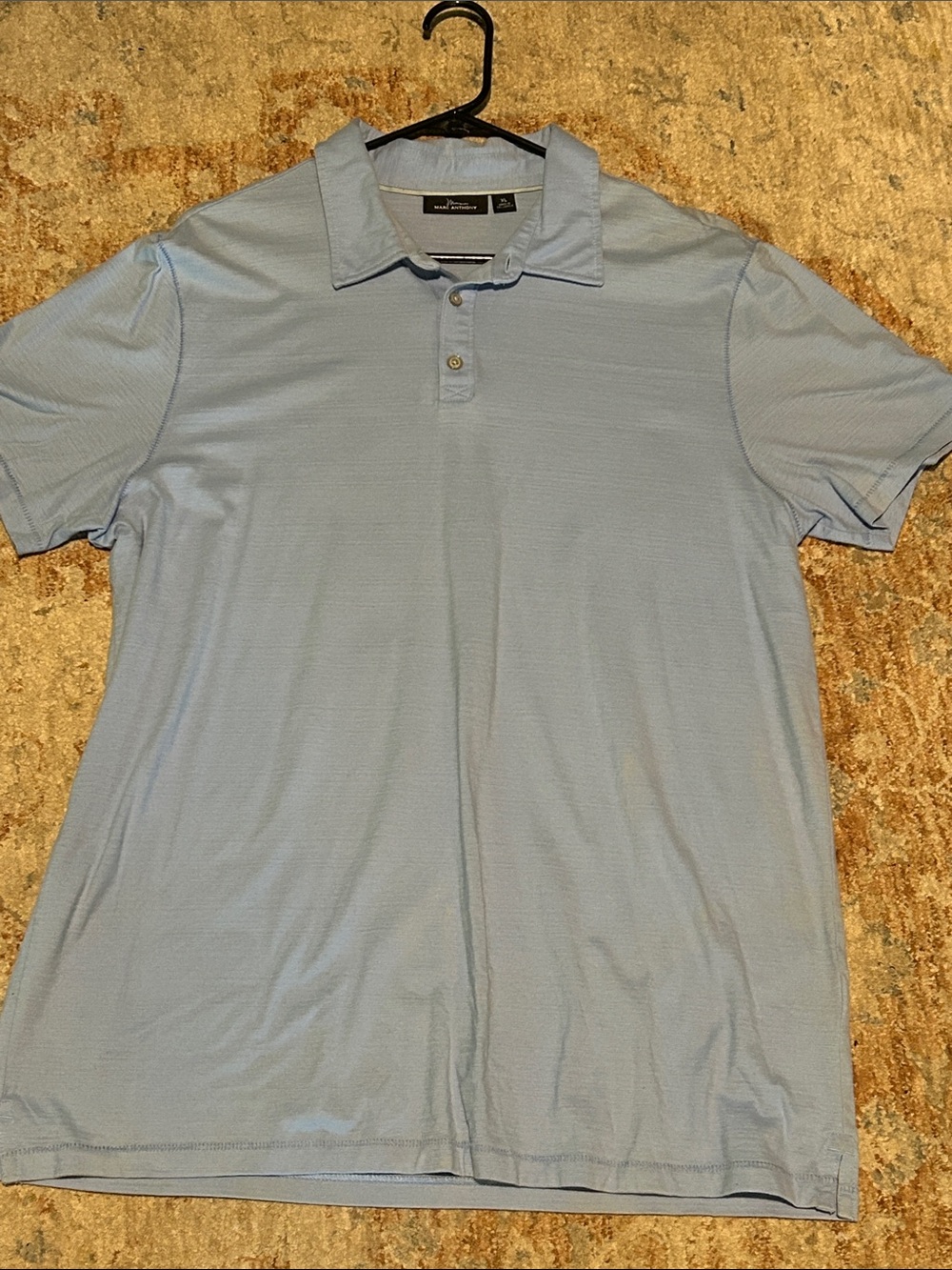 Light Blue Men's Polo Shirt by Marc Anthony